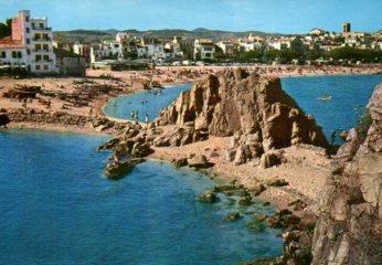 POSTAL PV10571: La Palomera vista parcial, Blanes