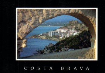 POSTAL PV10572: Castillo San Sebastian detalle, Roses