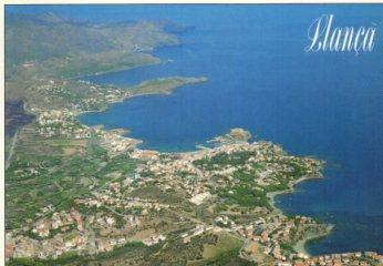 POSTAL PV10576: Vista aeria Llança