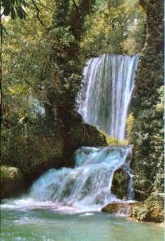 POSTAL PV10648: Baño de Diana en Monasterio de Piedra