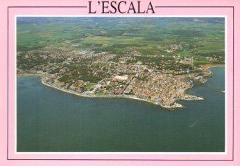 POSTAL PV10609: Vista aerea L'Escala