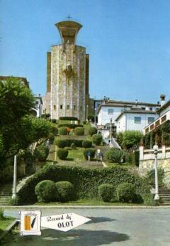 POSTAL PV10619: Iglesia de San Pedro Martir, Olot