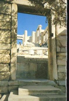 POSTAL PV10625: Propylaea, Acropolis Athens