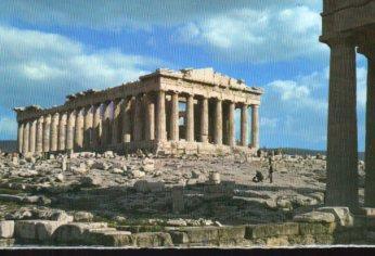 POSTAL PV10626: The Partenon, Acropolis Athens