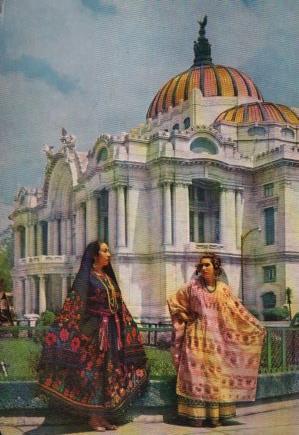 POSTAL PV11088: Palacio de Bellas Artes de Mexico DF