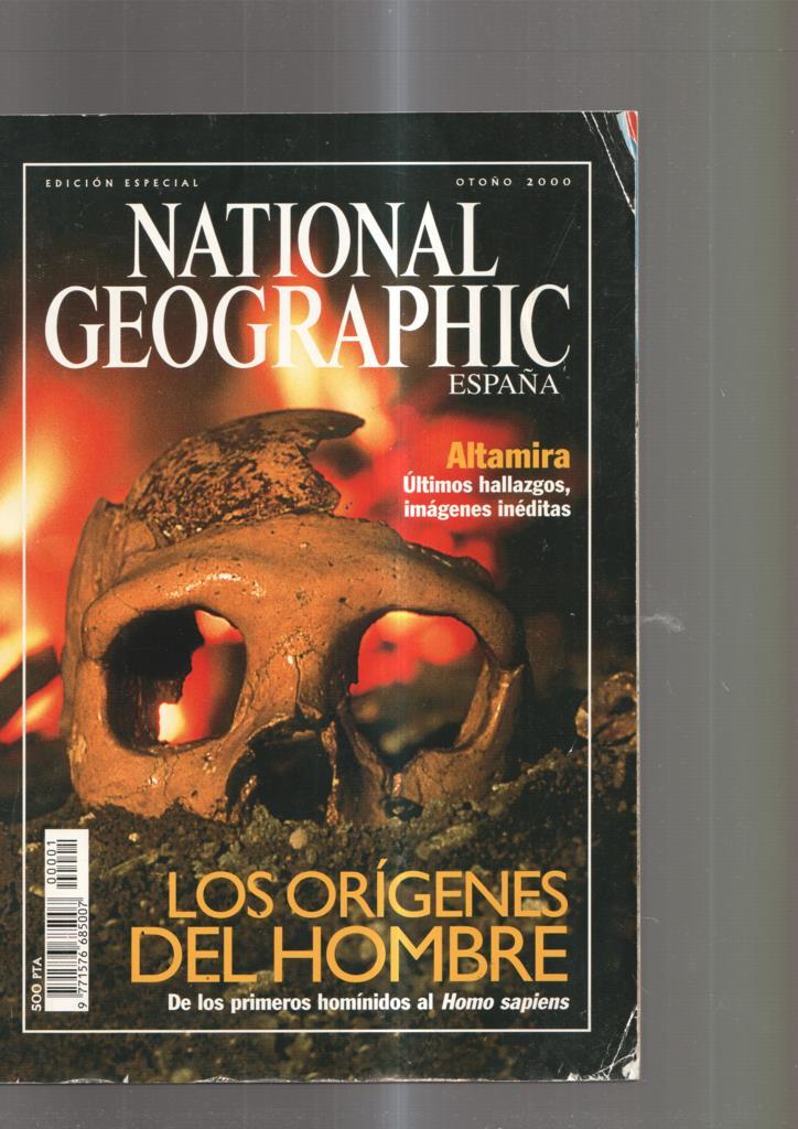 National Geographic, Otoño 2000, edicion especial: Los Origenes del Hombre. De