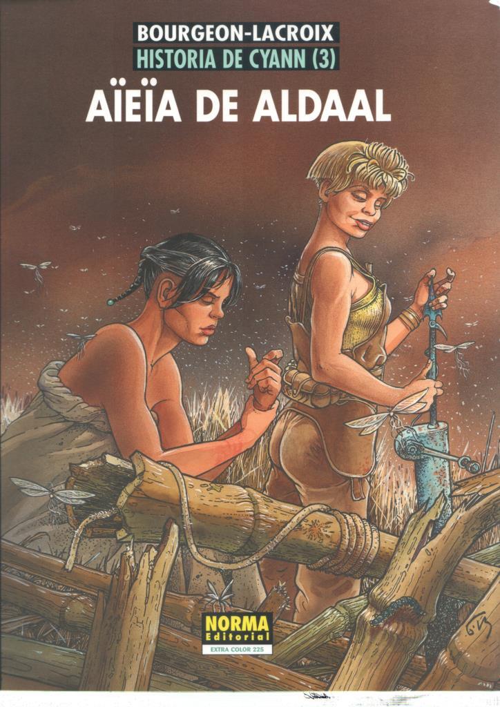 Cimoc Extra Color numero 225: Historia de Cyann vol 3: Aieia de Aldaal