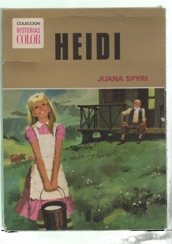 Historias Color numero 05: Heidi (ilustraciones de Purita Campos)