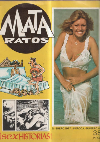 Mata Ratos numero 40. enero 1977 Sex historias 