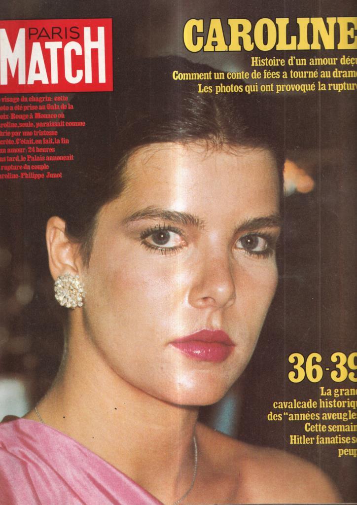 Paris Match,num. 1630 agosto 1980: Caroline. Histoire d un amour deçu comment 