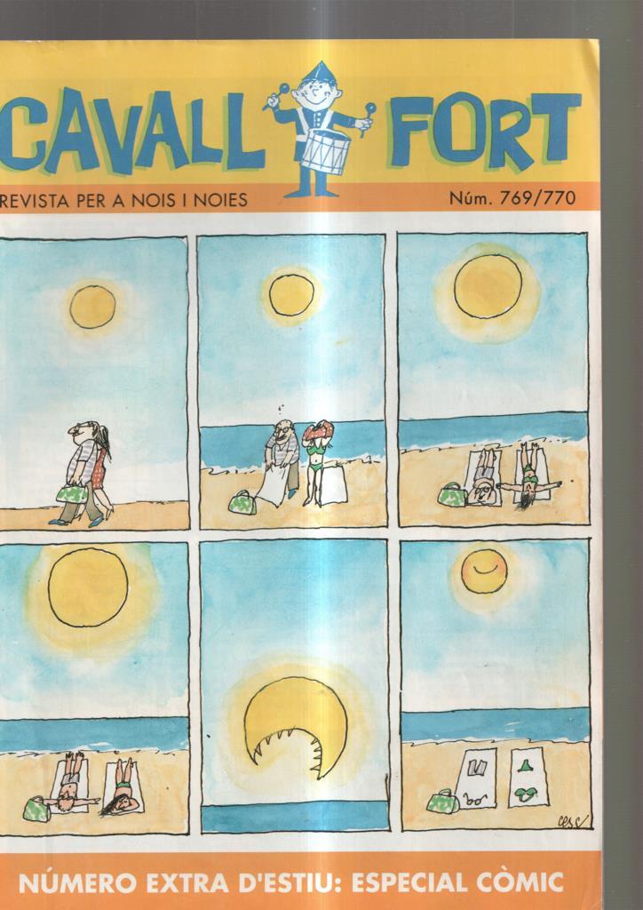 cavall Fort numero 769/770, agosto 1994: Merli i Serpentina, Sergi Grapes