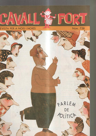 Cavall Fort numero 0758, febrero 1994. Revista per a nois i noies