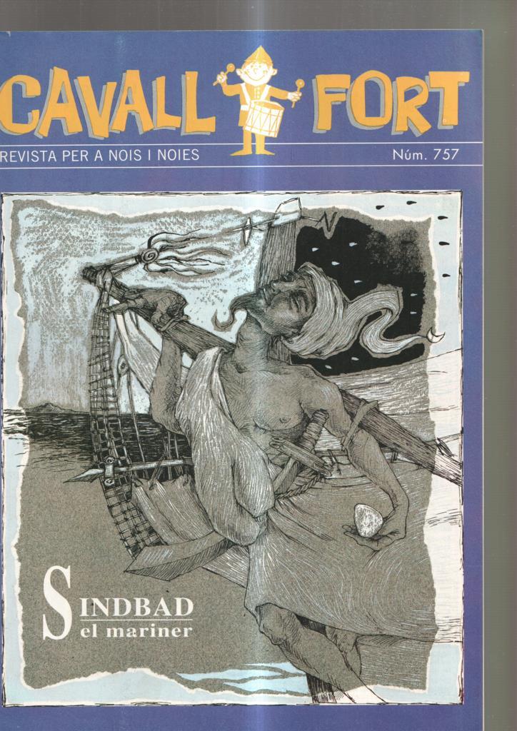 Cavall Fort numero 0757, febrero 1994. Revista per a nois i noies