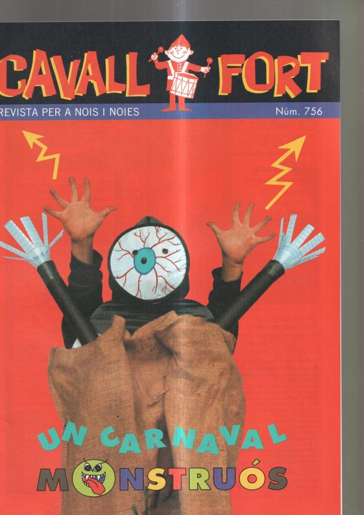 Cavall Fort numero 0756, enero 1994. Revista per a nois i noies