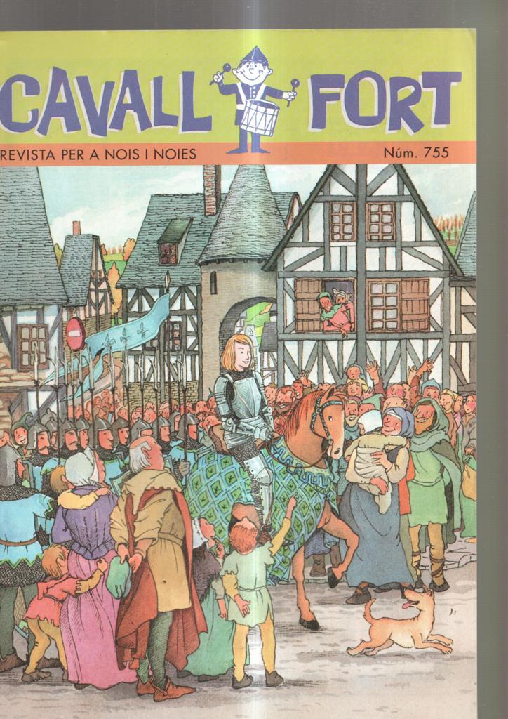 Cavall Fort numero 0755, enero 1994. Revista per a nois i noies