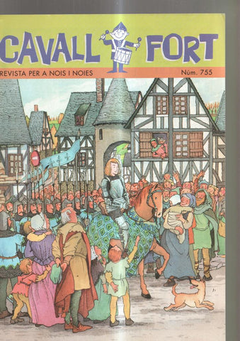 Cavall Fort numero 0755, enero 1994. Revista per a nois i noies