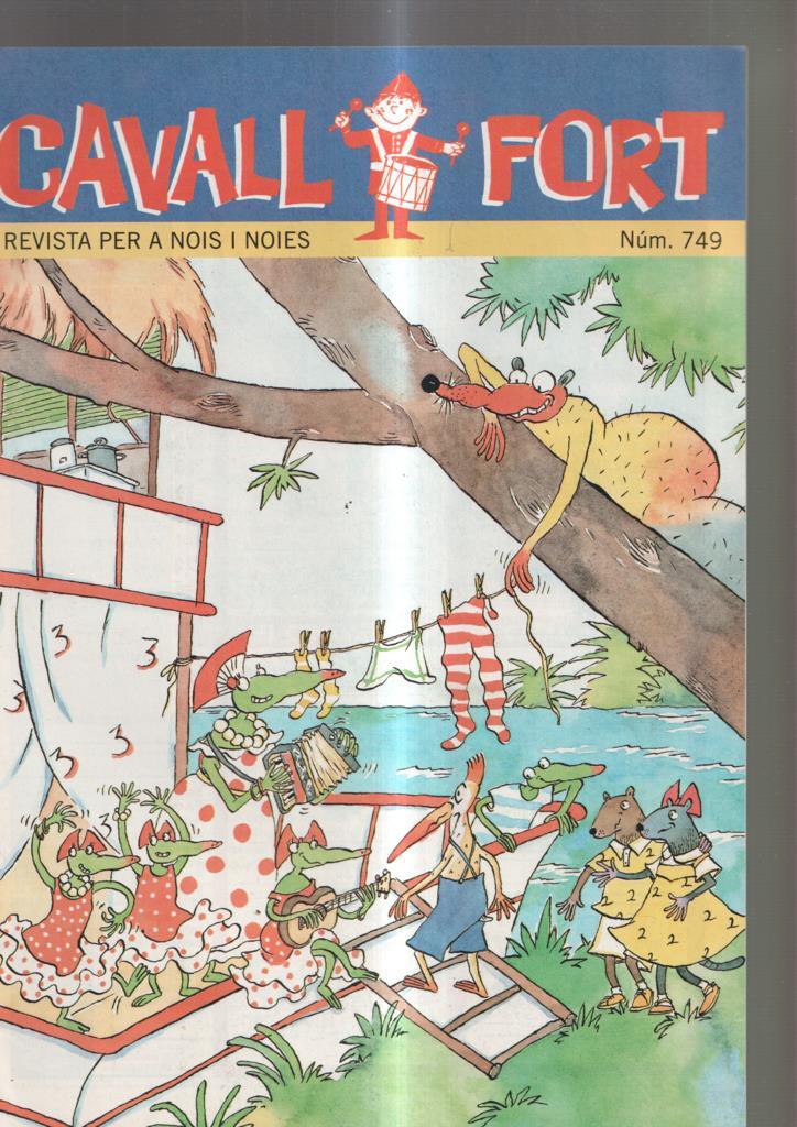 Cavall Fort numero 0749, octubre 1993. Revista per a nois i noies
