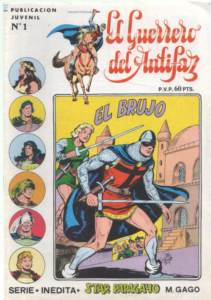 Revista El Guerrero del Antifaz numero 01: El brujo