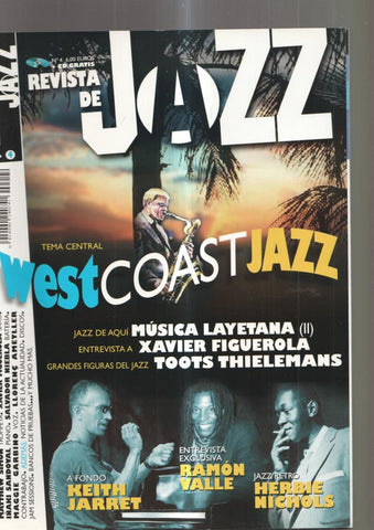 Revista de Jazz numero 04, 2004: Tema Central. West Coast Jazz- Jazz de aqui,