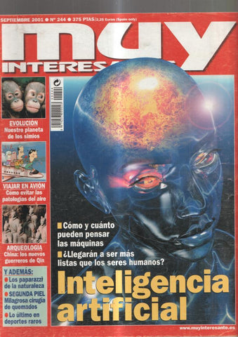 Muy Interesante numero 244, septiembre 2001: Evolucion, nuestro Planeta de los