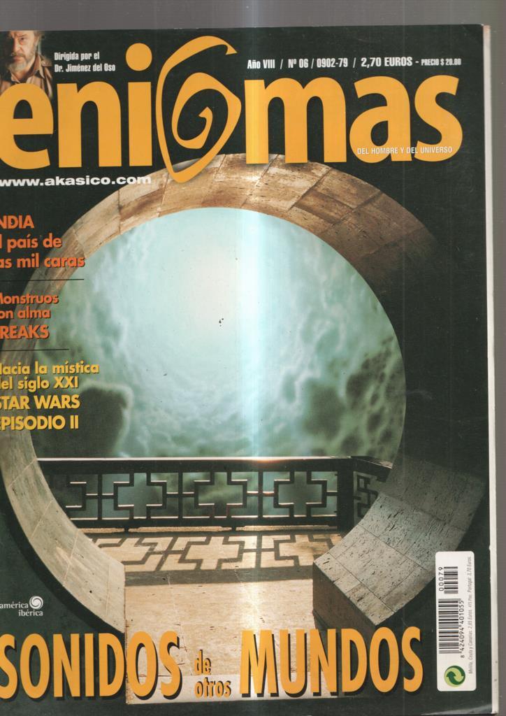 Enigmas numero 06 edicion 1979: India, el pais de las mil caras- Monstruos con