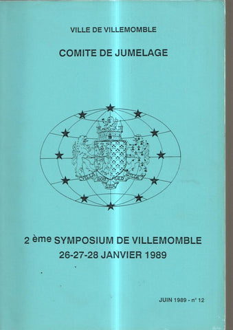 2 eme Symposium de Villemomble 26-27-28 janvier 1989 numero 12