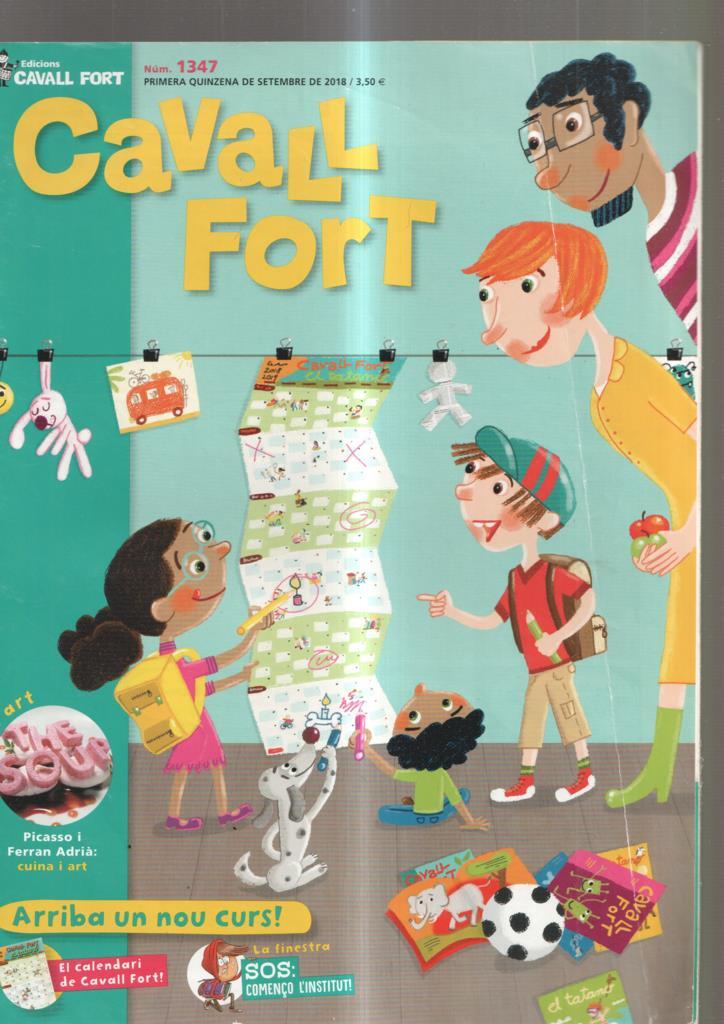 Cavall Fort numero 1347, septiembre 2018: Picasso i Ferran Adria, cuina i art-