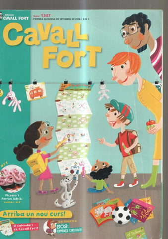 Cavall Fort numero 1347, septiembre 2018: Picasso i Ferran Adria, cuina i art-