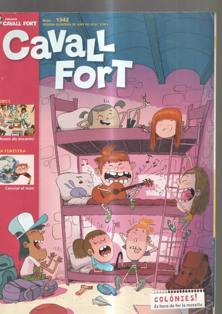 Cavall Fort numero 1342, junio 2018: Joc: Anem als encants- La finestra: Canviar