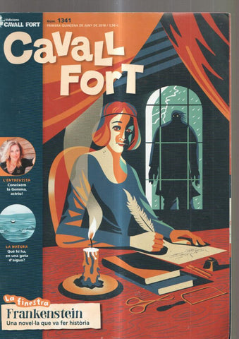 Cavall Fort numero 1341, juny 2018: Entrevista : Coneixem la Gemma, actriu- La
