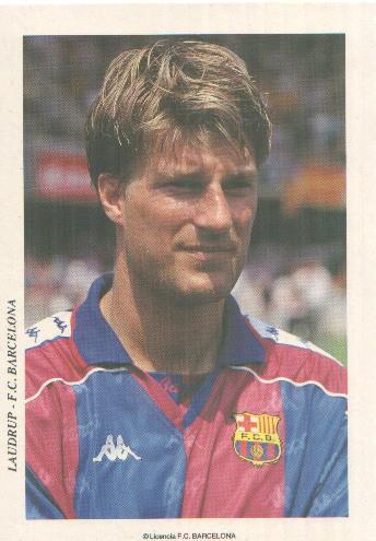 Postal PV07103: Laudrup jugador del F.C.Barcelona