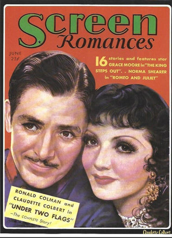 LAMINA 36854: Claudette Colbert