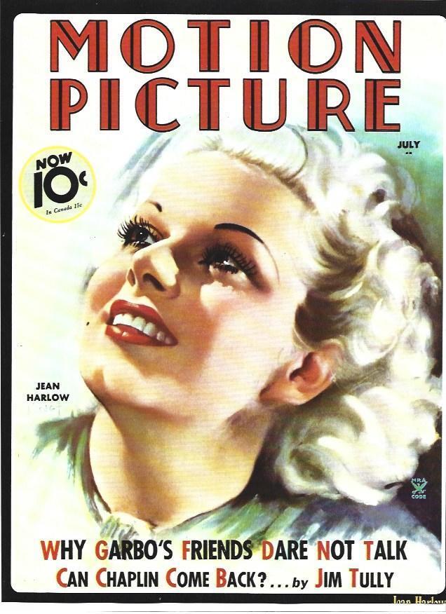 LAMINA 36813: Jean Harlow