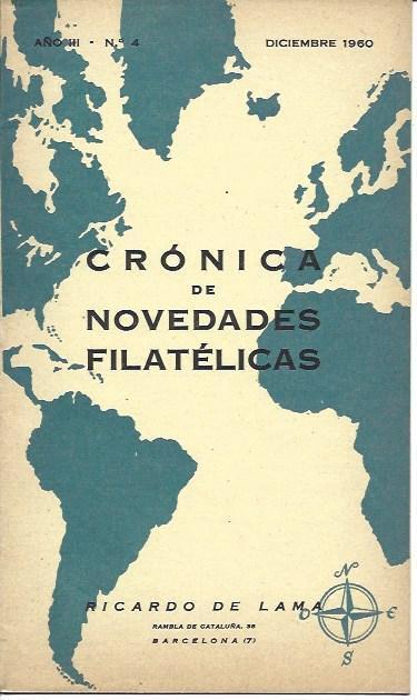 LAMINA 36671: Cronica de Novedades Filatelicas, diciembre 1960
