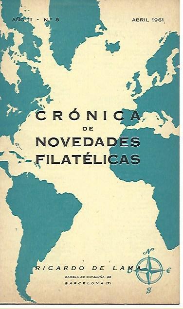 LAMINA 36675: Cronica de Novedades Filatelicas, abril 1961