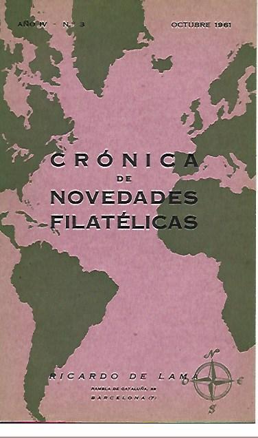 LAMINA 36680: Cronica de Novedades Filatelicas, octubre 1961