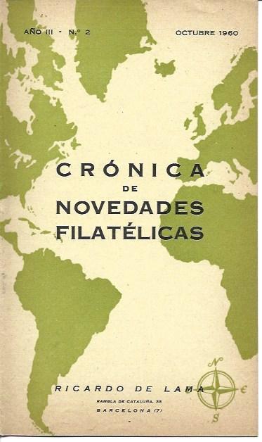 LAMINA 36669: Cronica de Novedades Filatelicas, octubre 1960