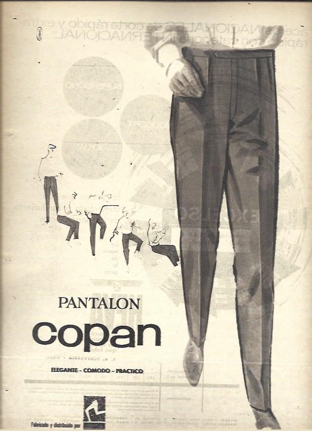 LAMINA 36648: Publicidad de pantalon Copan