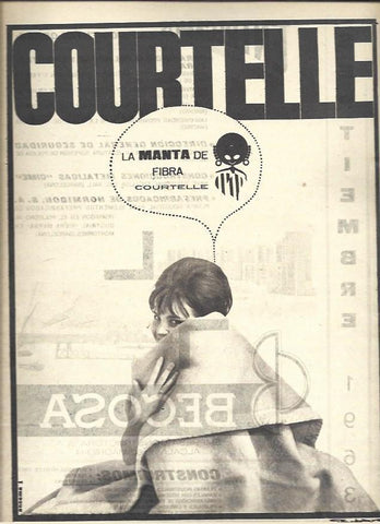 LAMINA 36650: Publicidad de manta Courtelle