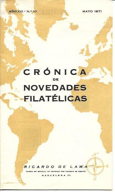 LAMINA 36664: Cronica de Novedades Filatelicas, Mayo 1971