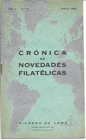 LAMINA 36665: Cronica de Novedades Filatelicas, Mayo 1960