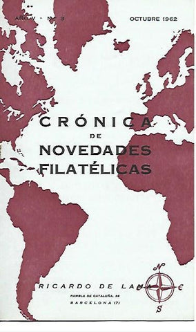 LAMINA 36691: Cronica de Novedades Filatelicas, octubre 1962
