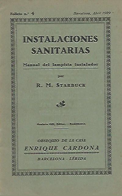 LAMINA 36718: Folleto 4. Instalaciones Sanitarias. Manual del lampista instalador