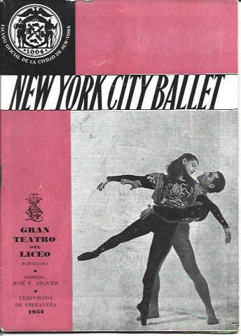 LAMINA 36742: Programa New York City Ballet en el Liceu