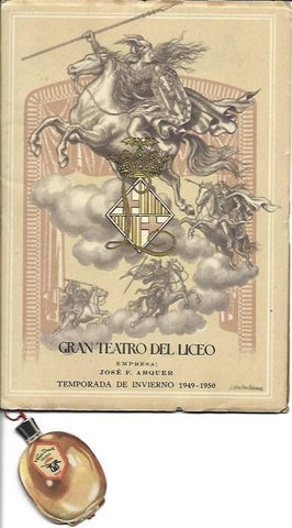 LAMINA 36743: Programa Liceu temporada invierno 1949-50