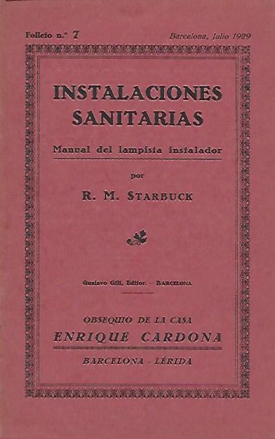 LAMINA 36716: Folleto 7. Instalaciones Sanitarias. Manual del lampista instalador