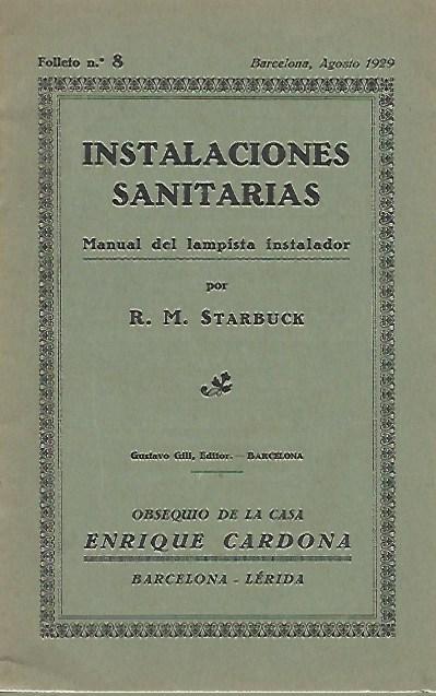 LAMINA 36715: Folleto 8. Instalaciones Sanitarias. Manual del lampista instalador