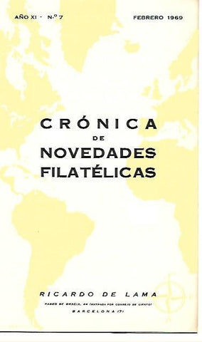 LAMINA 36702: Cronica de Novedades Filatelicas, febrero 1969