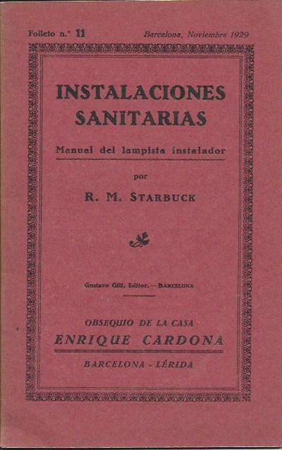 LAMINA 36712: Folleto 11. Instalaciones Sanitarias. Manual del lampista instalador
