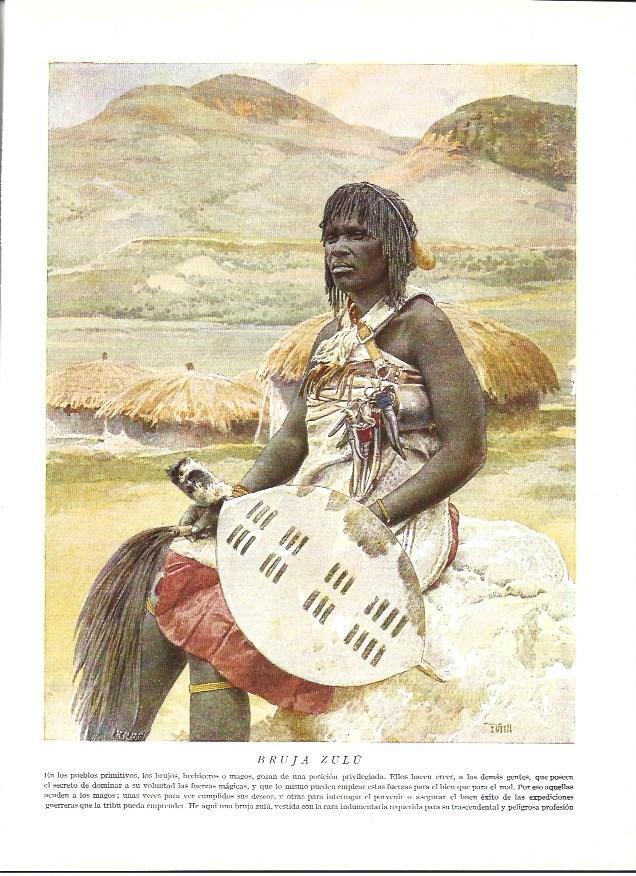 LAMINA 36559: Bruja Zulu
